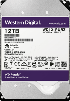 WD Purple 12 TB (WD121PURZ) HDD kullananlar yorumlar
